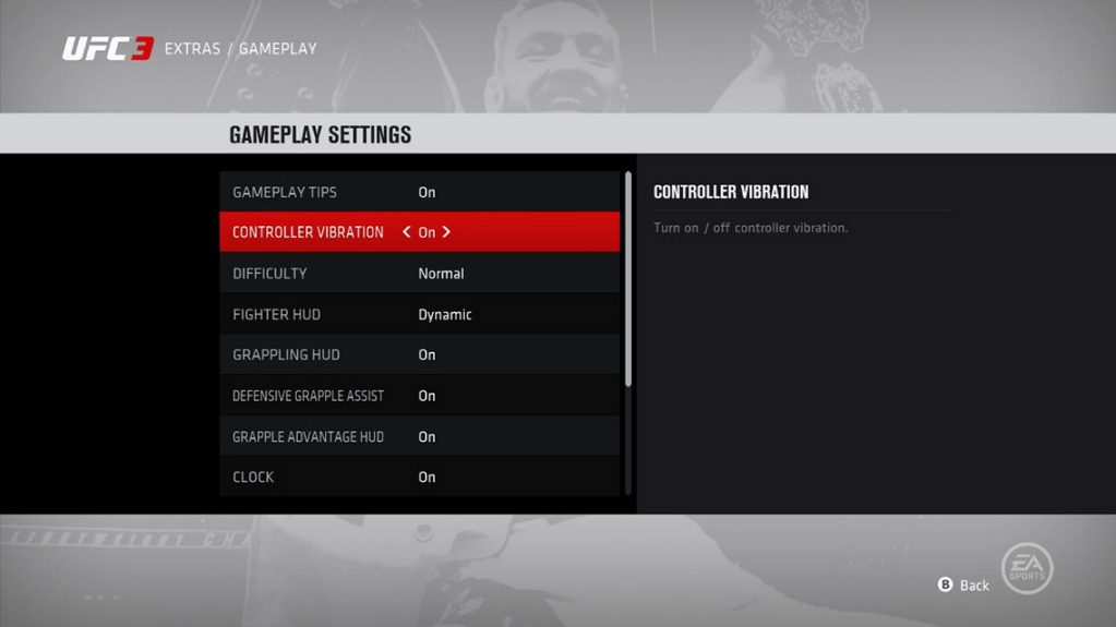 UFC 3 Accessibility Resources For Xbox One An Official EA Site