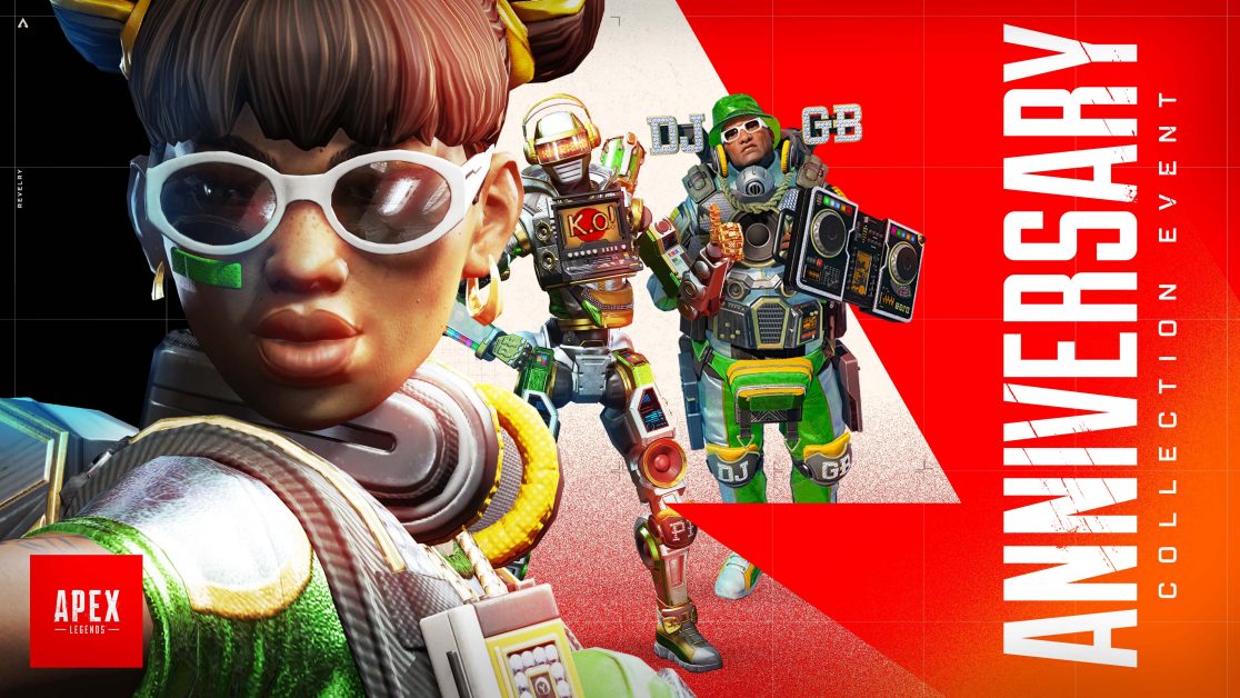 Celebra quattro anni di Apex Legends con l'evento collezione Anniversario