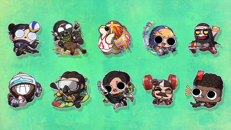 Apex Legends™: pegatinas de verano de la comunidad