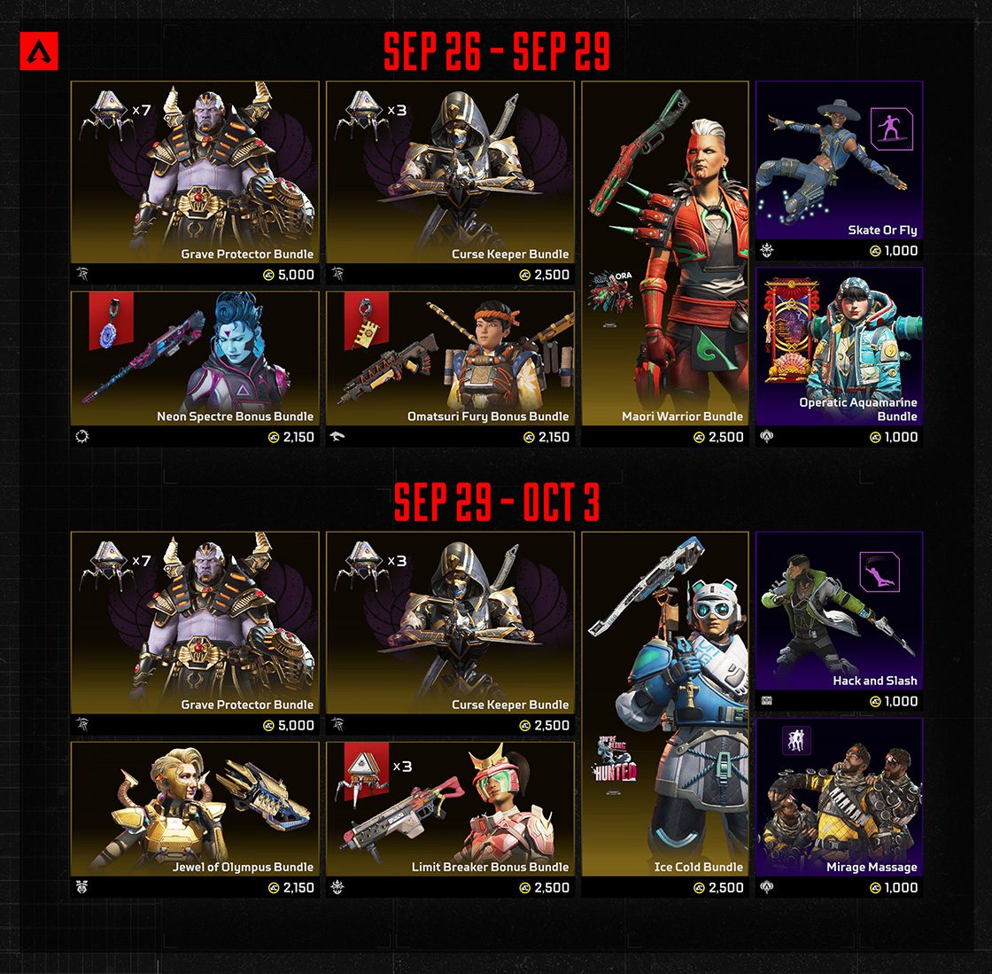 Massive Nerfs Hit Horizon and Revenant in Apex Legends Harbinger Collection  Event Update