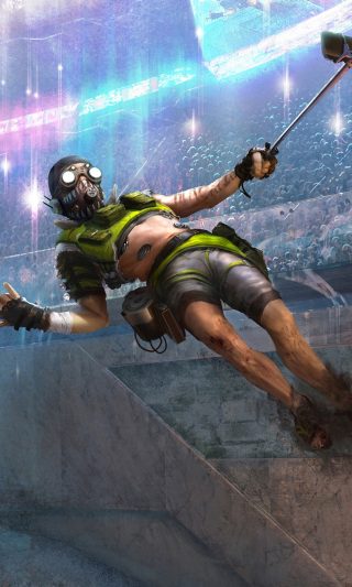 Mirage Holographic Trickster Apex Legends Characters