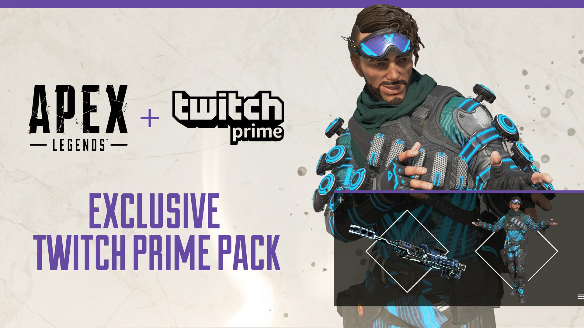 Twitch tracker. Twitch Apex Legends: Mirage & Kraber Skin. Apex Legends twitch Prime Skins. Твич Прайм Апекс легенд. Apex Legends стрим.