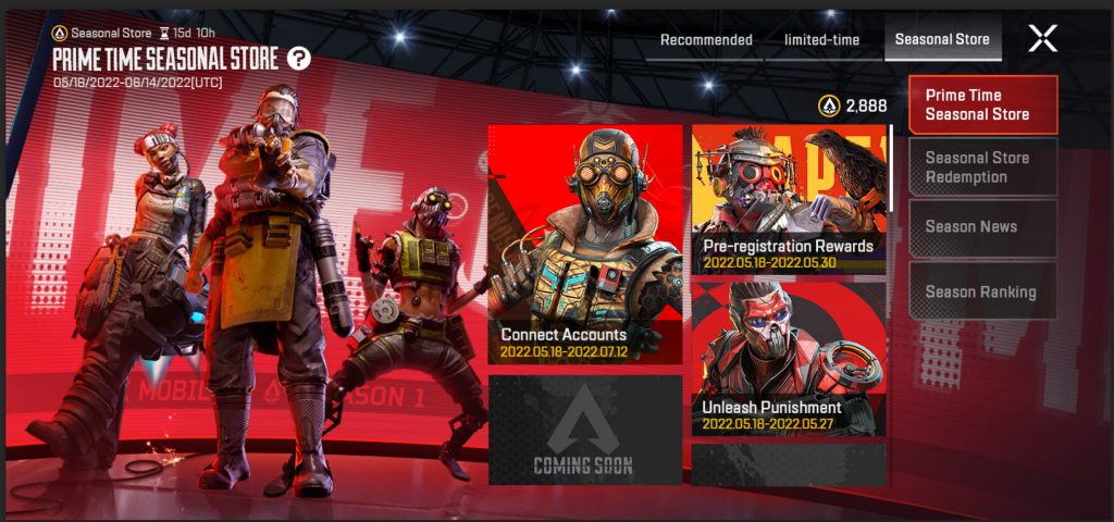 Apex Legends Mobile Prime Time Patch Notes