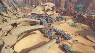 First sample image of Kings Canyon in Apex Legends Mobile game.