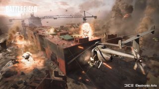 Here's pre-alpha gameplay of Battlefield 2042's massive multiplayer battles