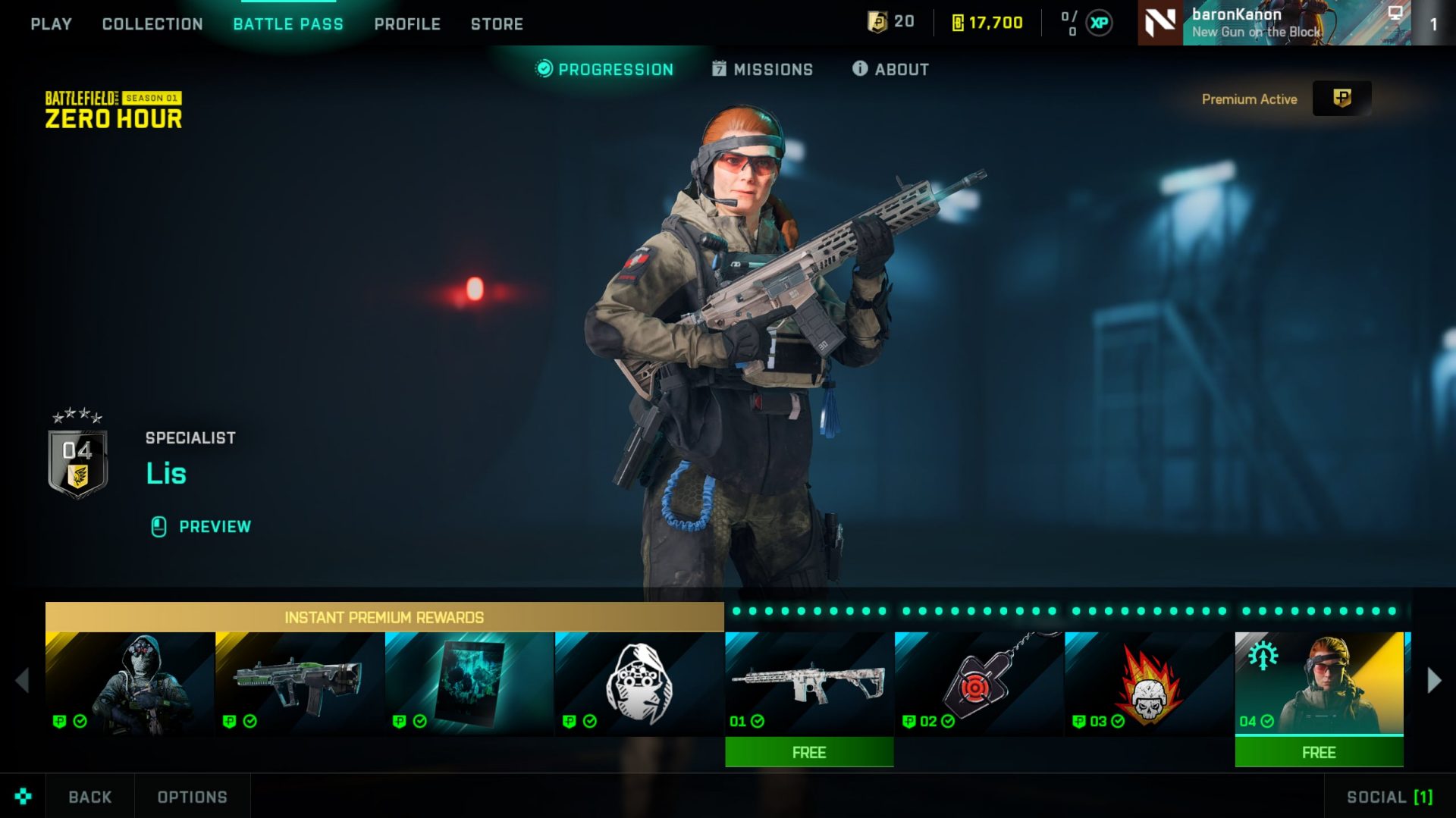 Play progress