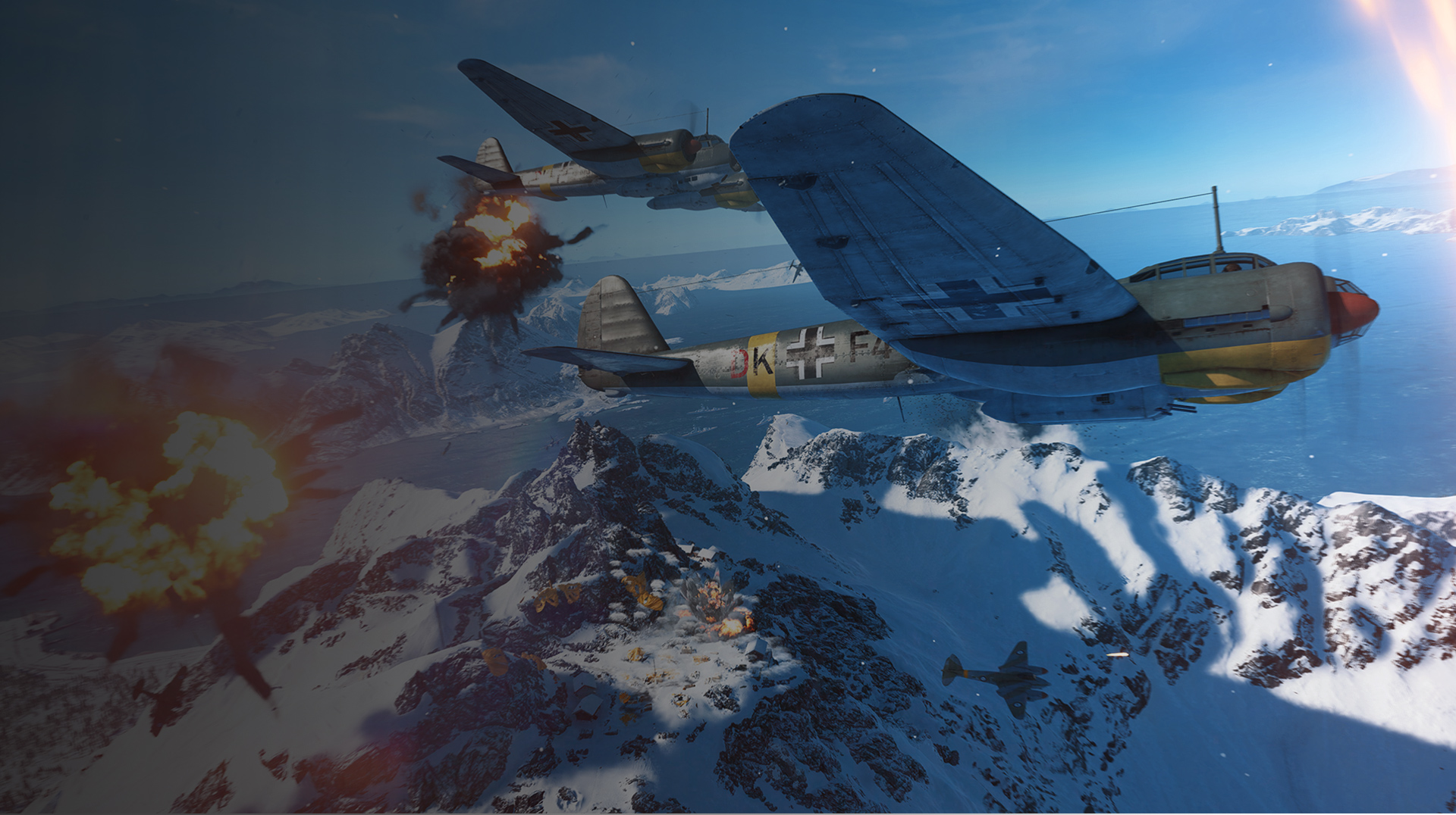battlefield 5 plane up and down