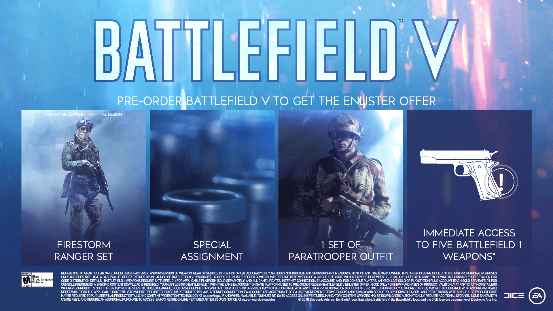 Pre-Order Battlefield V and Outfit Your Company