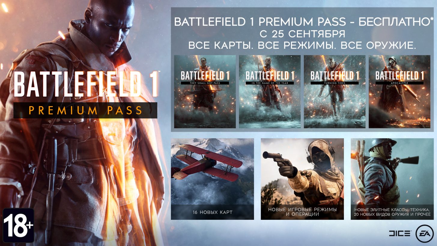 Где получить battlefield 1