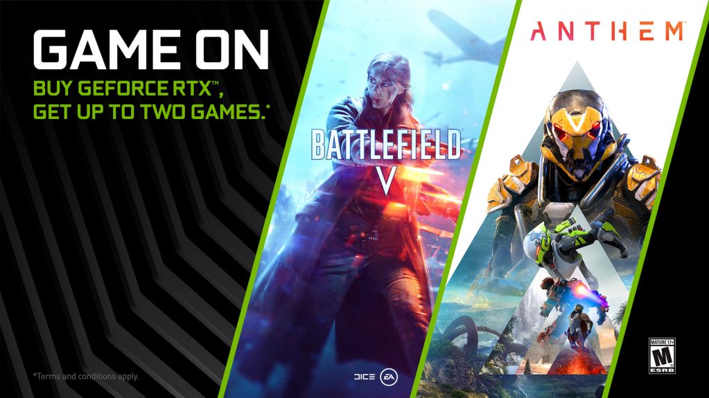 overvåge Mudret Farvel Get Battlefield V and Anthem with the GeForce RTX Bundle