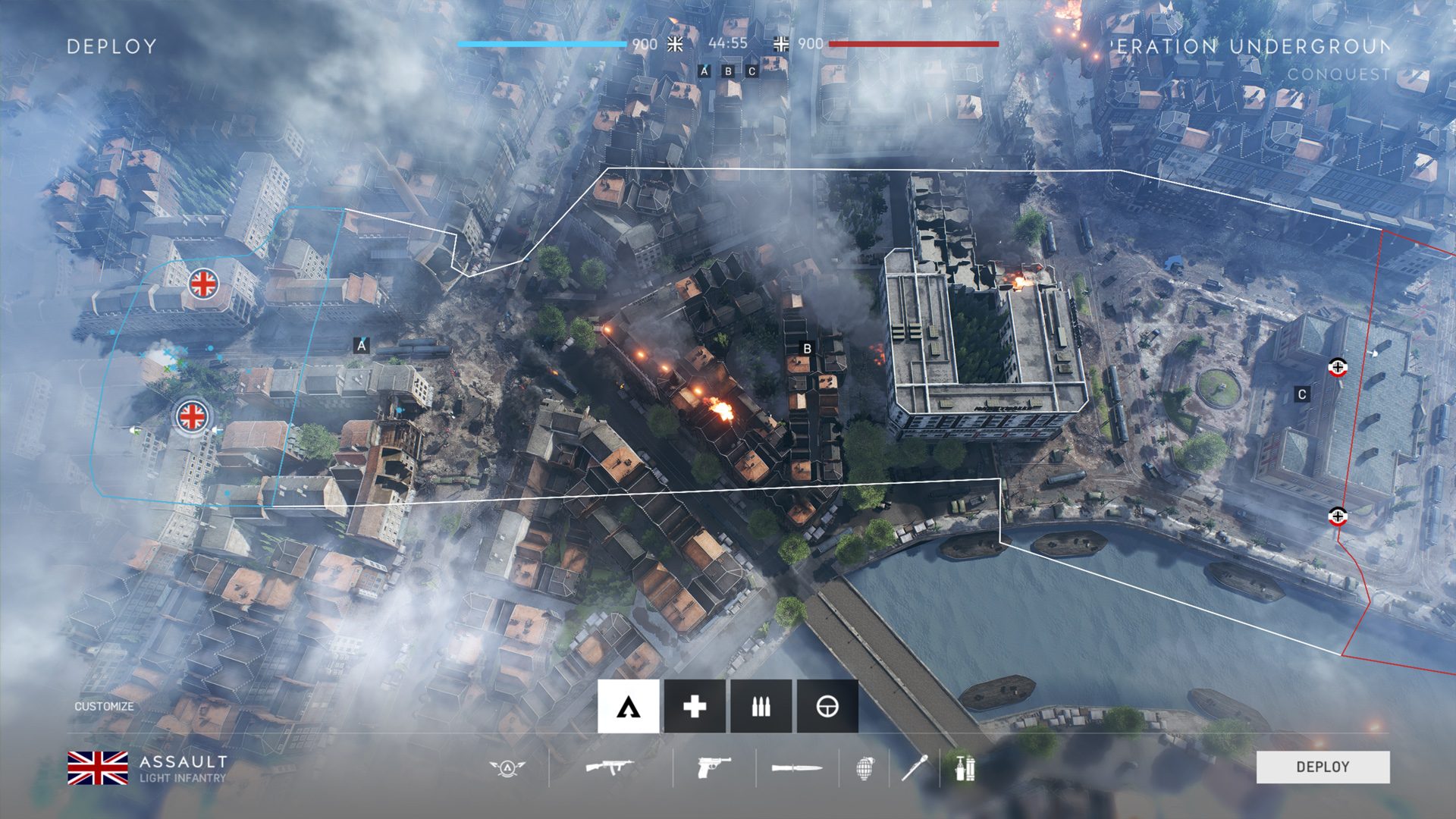 The Maps of Battlefield V: Operation Underground