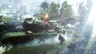 Battlefield 5 tank gameplay