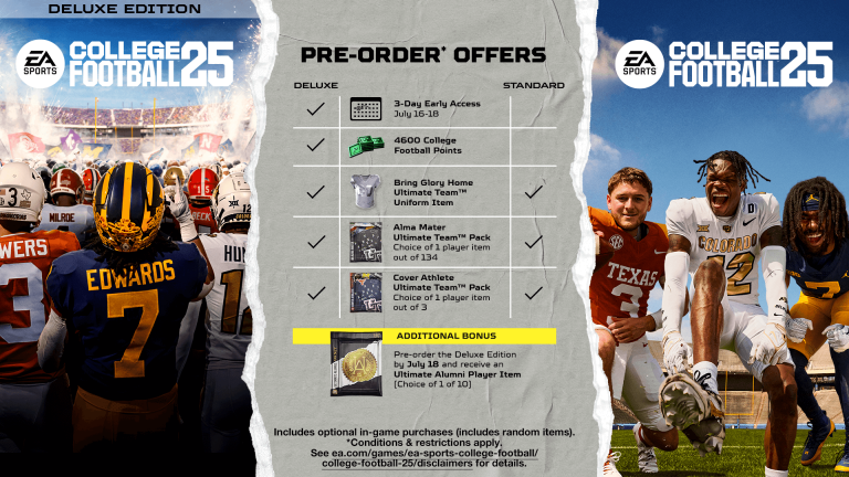 College Football 25 Pre-Order Details - EA SPORTS