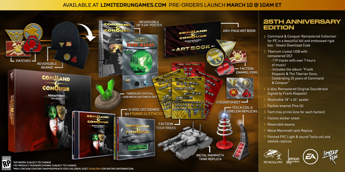 Command conquer tm remastered collection. Command and conquer remastered collection коллекционное издание. red alert 3 коллекционное издание. command and conquer коллекционное издание 1995. command conquer 2 remastered collection.