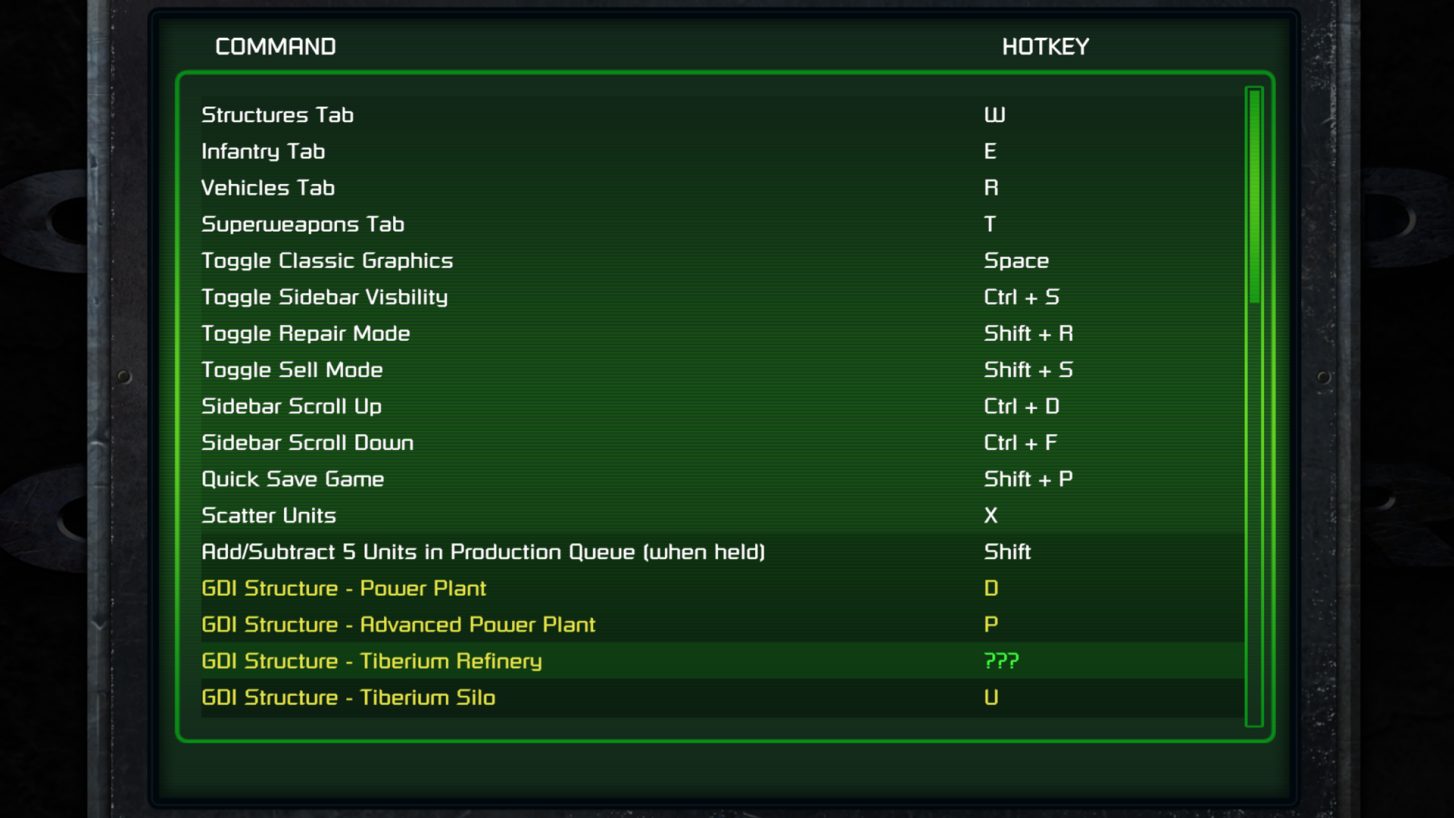 Left click right click r commandandconquer