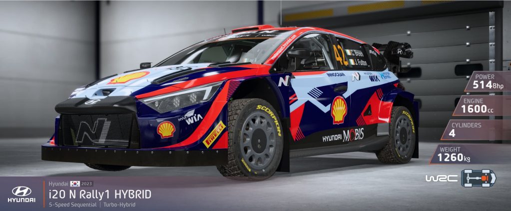 EA SPORTS™ WRC CAR LIST