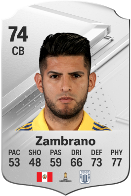 Carlos Zambrano EA Sports FC 24 Player Ratings - Electronic Arts