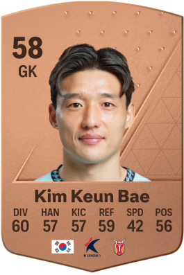 Keun Bae Kim EA FC 24