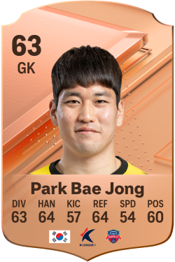 Bae Jong Park EA FC 24