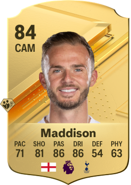 James Maddison EA Sports FC 24 Player Ratings - Electronic Arts