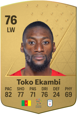 Karl Toko Ekambi, o melhor jogador - Doentes por Futebol