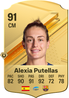 Alexia Putellas é eleita a melhor jogadora do mundo pela Fifa