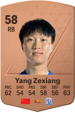Zexiang Yang EA FC 24