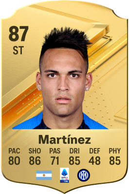 Lautaro Martínez EA Sports FC 24 Player Ratings - Electronic Arts