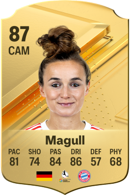 One of FC 24 best CAMs in the women football league is Lina Magull