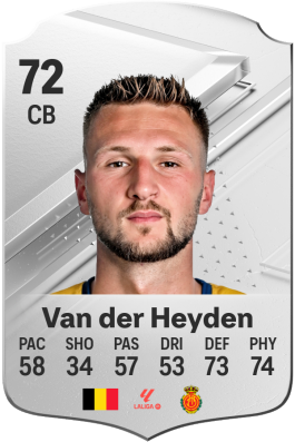 Siebe Van der Heyden EA FC 24