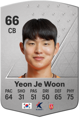 Je Woon Yeon EA FC 24