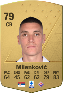 Nikola Milenković EA FC 24
