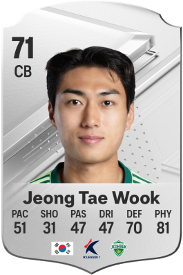 Tae Wook Jeong EA FC 24