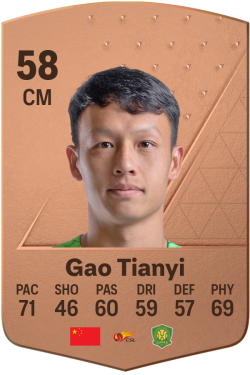 Tianyi Gao EA FC 24