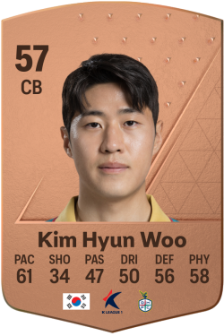 Hyun Woo Kim EA FC 24