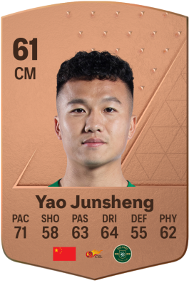 Junsheng Yao EA FC 24