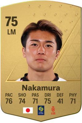 Keito Nakamura - Player profile 23/24
