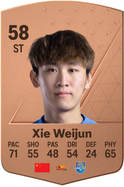 Weijun Xie EA FC 24
