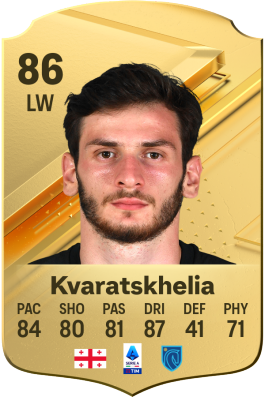 Khvicha Kvaratskhelia EA FC 24