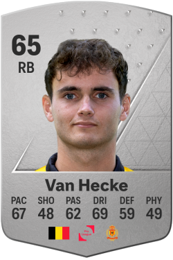 Jannes Van Hecke EA FC 24
