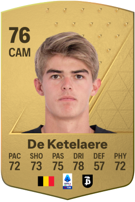 Charles De Ketelaere EA FC 24