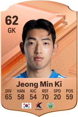 Min Ki Jeong EA FC 24