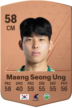 Seong Ung Maeng EA FC 24
