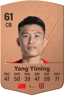 Yiming Yang EA FC 24