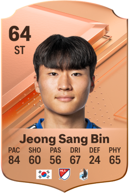 Sang Bin Jeong EA FC 24
