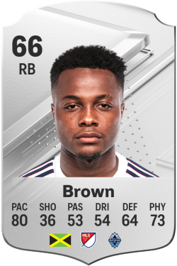 Javain Brown EA FC 24