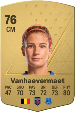 Justine Vanhaevermaet EA FC 24