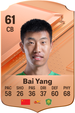 Yang Bai EA FC 24