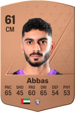 Mohammed Abbas EA FC 24