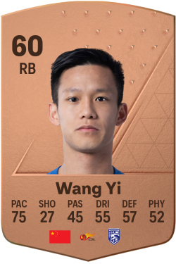 Yi Wang EA FC 24